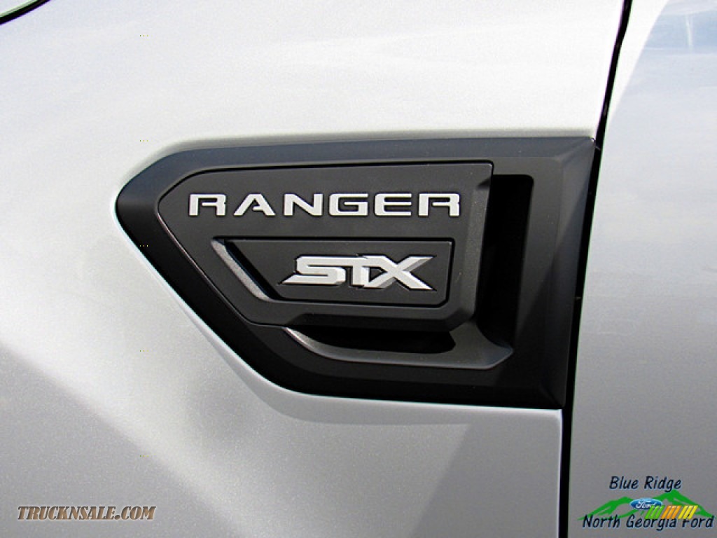 2019 Ranger STX SuperCrew 4x4 - Ingot Silver Metallic / Ebony photo #33