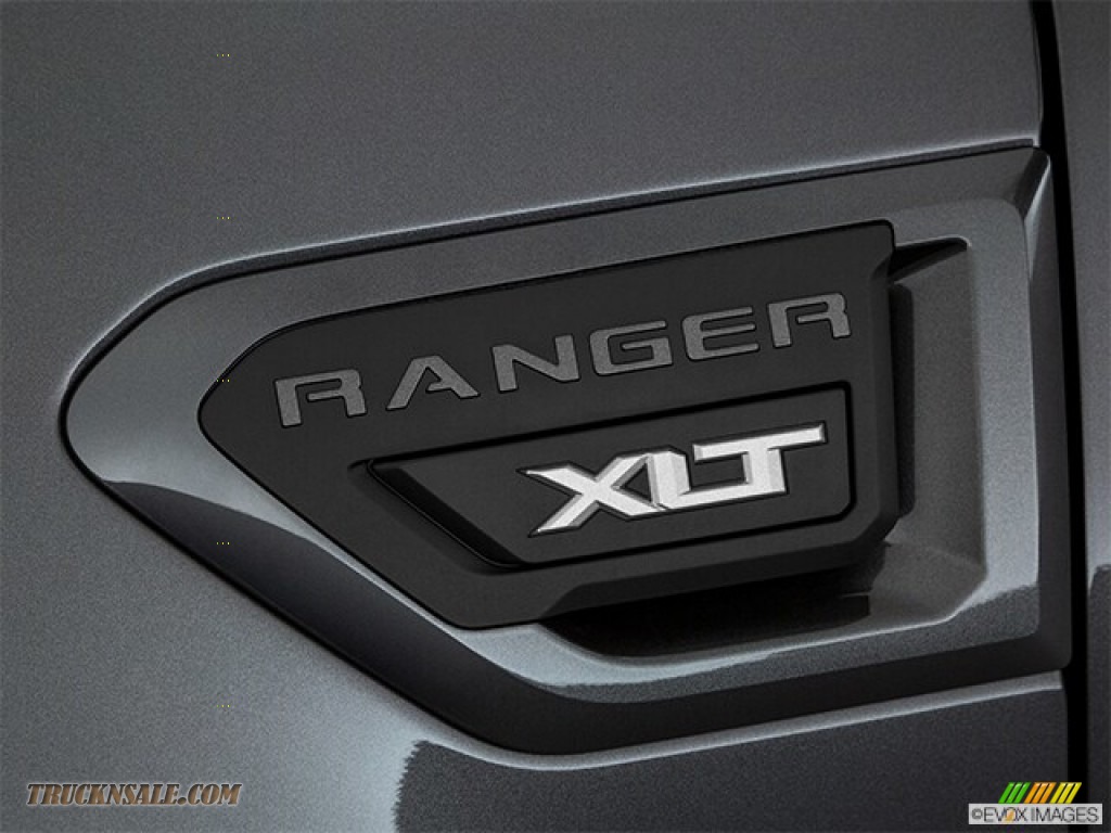 2019 Ranger XLT SuperCrew 4x4 - Magnetic Metallic / Ebony photo #62