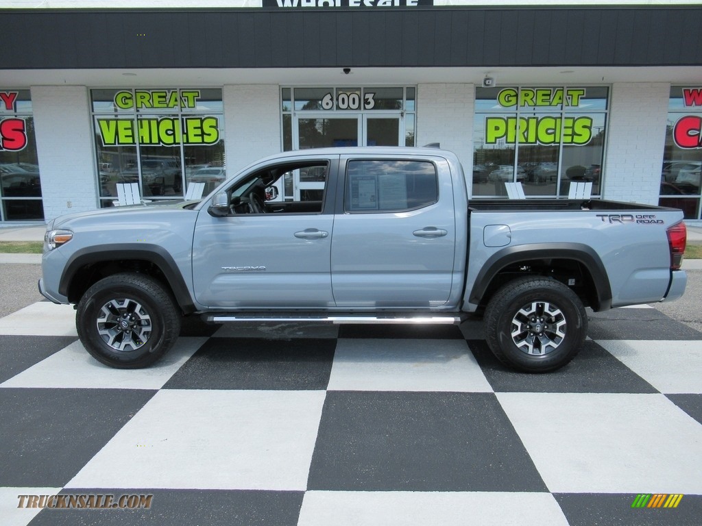Cement Gray / TRD Graphite Toyota Tacoma TRD Off-Road Double Cab