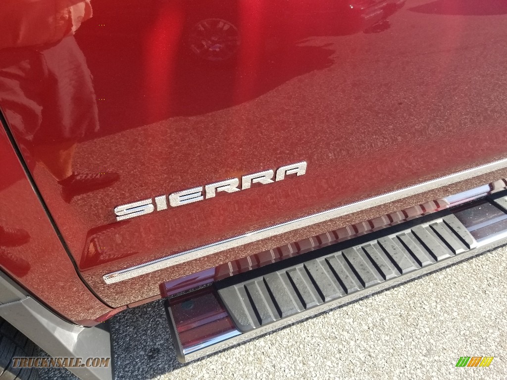 2016 Sierra 1500 SLT Crew Cab 4WD - Crimson Red Tintcoat / Cocoa/Dune photo #12