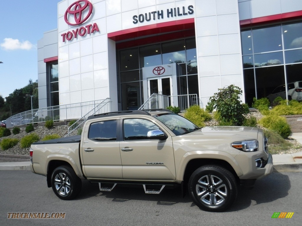 2017 Tacoma Limited Double Cab 4x4 - Quicksand / Limited Hickory photo #2