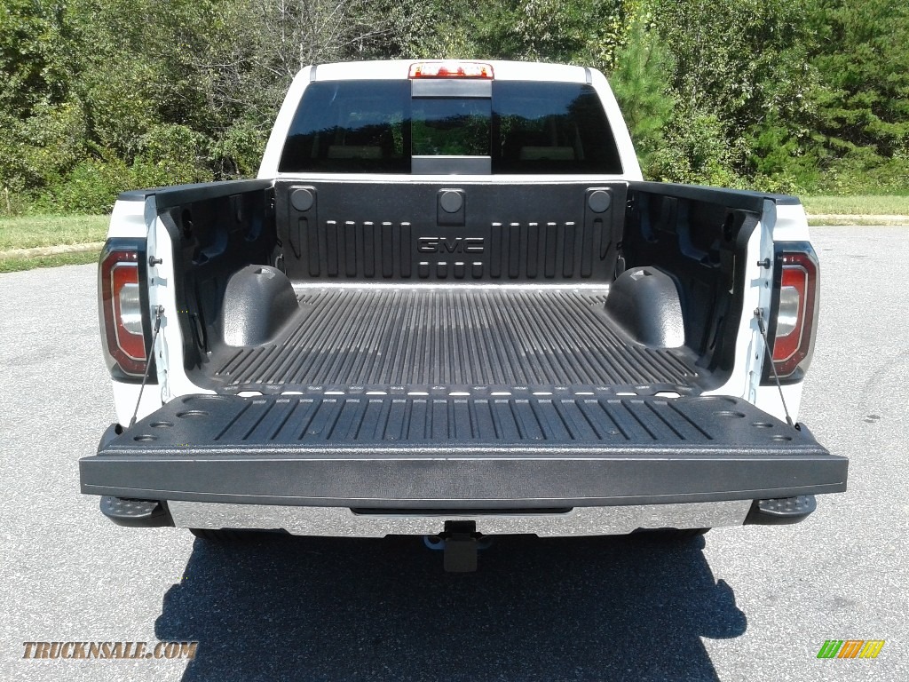 2018 Sierra 1500 SLT Crew Cab 4WD - White Frost Tricoat / Cocoa/­Dune photo #13