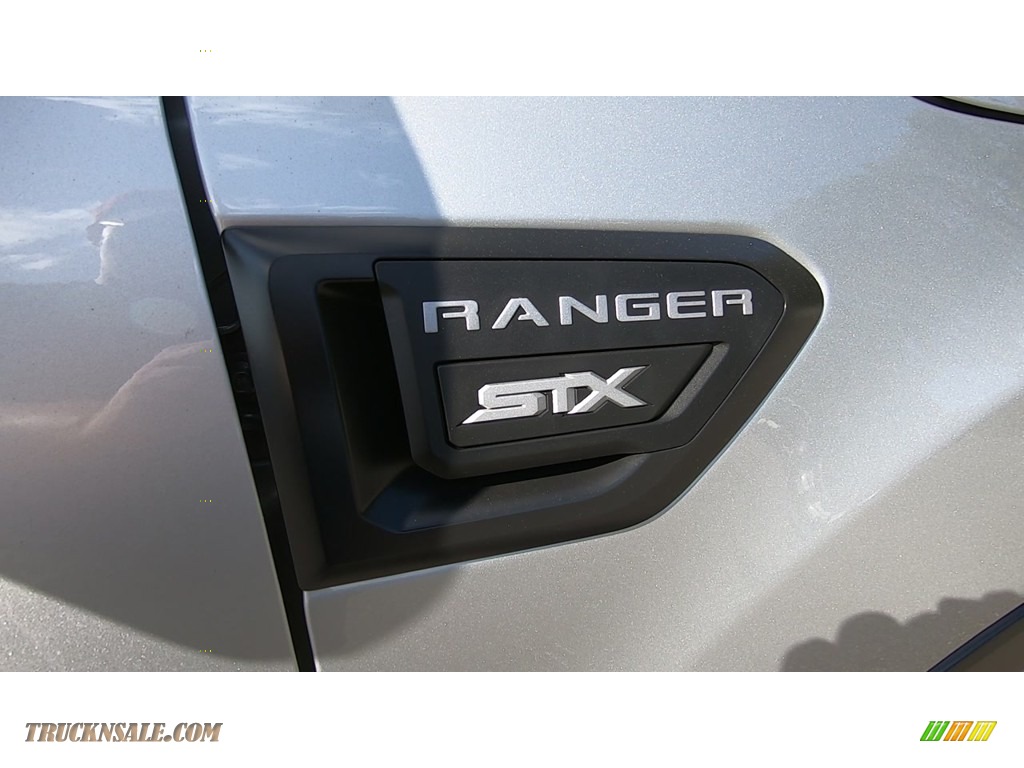 2019 Ranger STX SuperCab 4x4 - Ingot Silver Metallic / Ebony photo #25