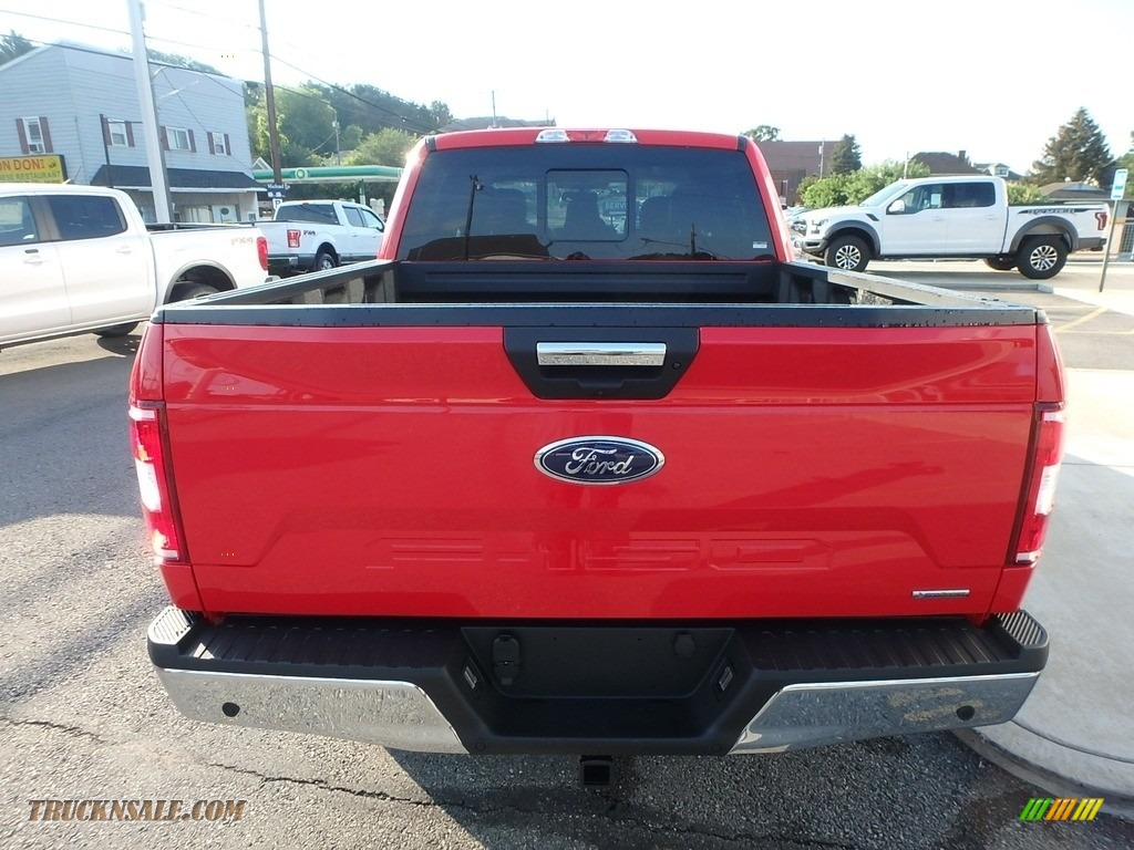 2019 F150 XLT SuperCrew 4x4 - Race Red / Earth Gray photo #6