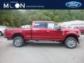 Ford F250 Super Duty Lariat Crew Cab 4x4 Ruby Red photo #1