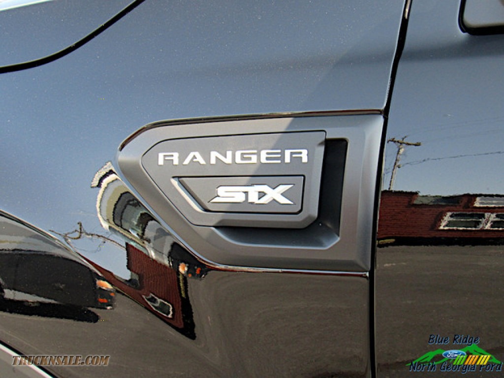 2019 Ranger STX SuperCrew 4x4 - Shadow Black / Ebony photo #32