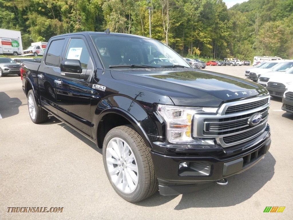 2019 F150 Limited SuperCrew 4x4 - Agate Black / Limited Camelback photo #3