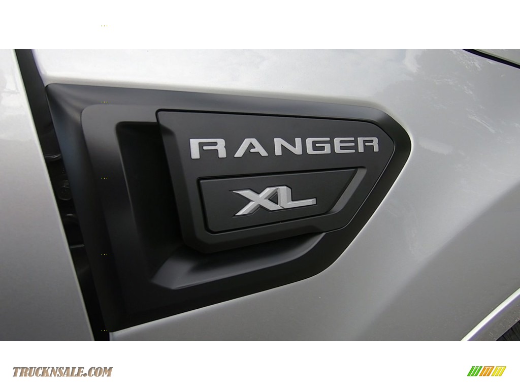2019 Ranger XL SuperCab 4x4 - Ingot Silver Metallic / Ebony photo #25