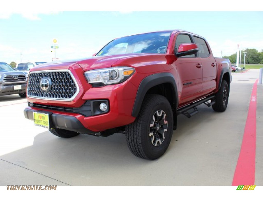2019 Tacoma TRD Off-Road Double Cab 4x4 - Barcelona Red Metallic / TRD Graphite photo #4