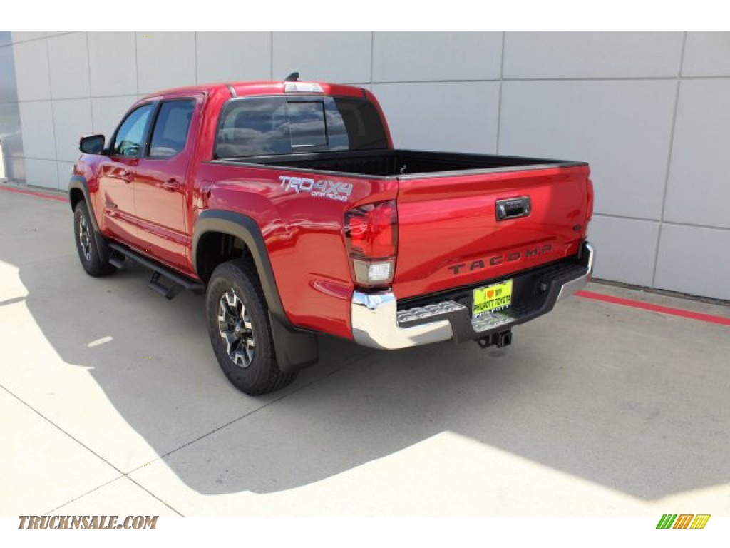 2019 Tacoma TRD Off-Road Double Cab 4x4 - Barcelona Red Metallic / TRD Graphite photo #6
