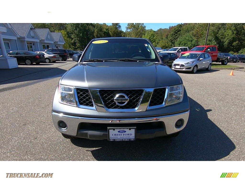 2008 Frontier SE King Cab 4x4 - Storm Grey / Charcoal Black photo #2