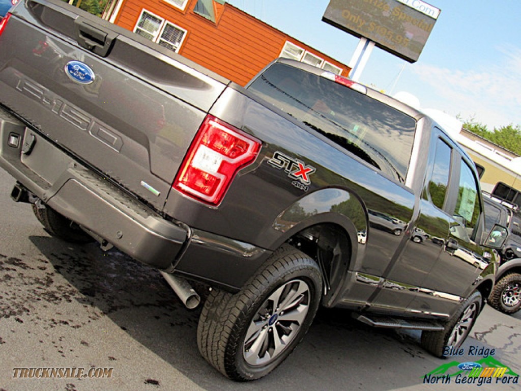 2019 F150 STX SuperCab 4x4 - Magnetic / Earth Gray photo #32