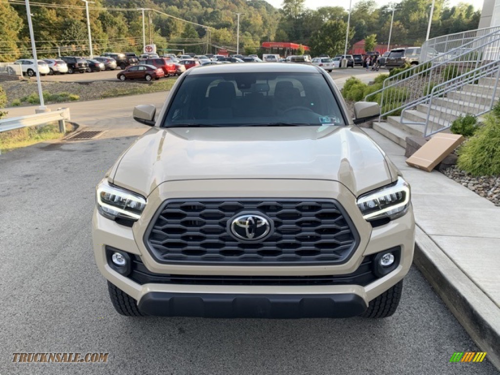 2020 Tacoma TRD Off Road Double Cab 4x4 - Quicksand / TRD Cement/Black photo #32