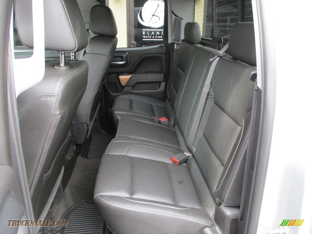 2017 Silverado 1500 LTZ Double Cab 4x4 - Silver Ice Metallic / Jet Black photo #9