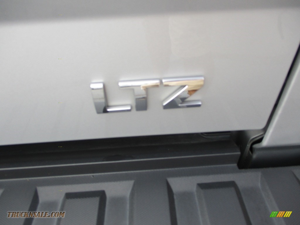 2017 Silverado 1500 LTZ Double Cab 4x4 - Silver Ice Metallic / Jet Black photo #34