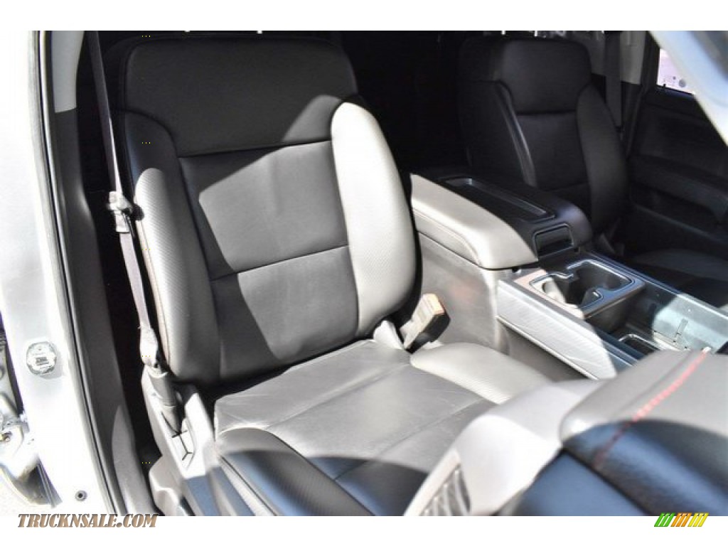 2014 Sierra 1500 SLT Double Cab 4x4 - Quicksilver Metallic / Jet Black photo #18