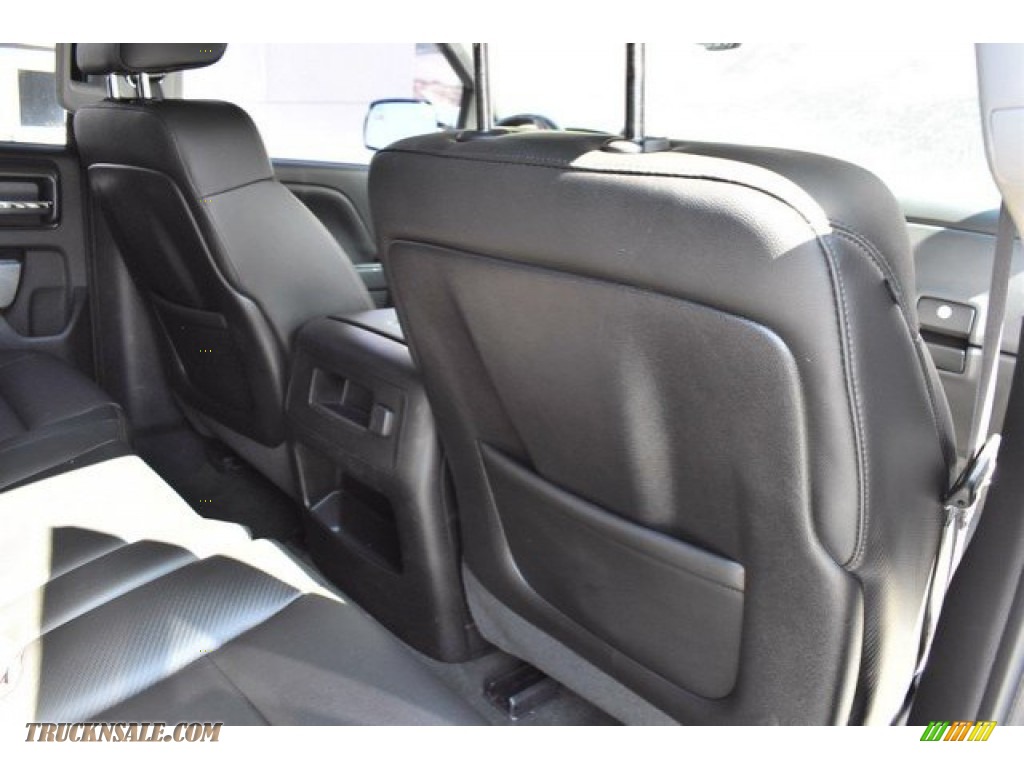 2014 Sierra 1500 SLT Double Cab 4x4 - Quicksilver Metallic / Jet Black photo #20