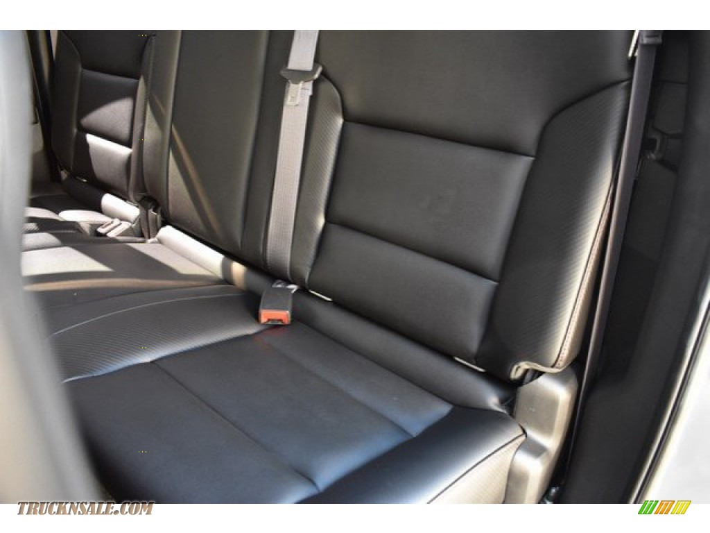 2014 Sierra 1500 SLT Double Cab 4x4 - Quicksilver Metallic / Jet Black photo #21