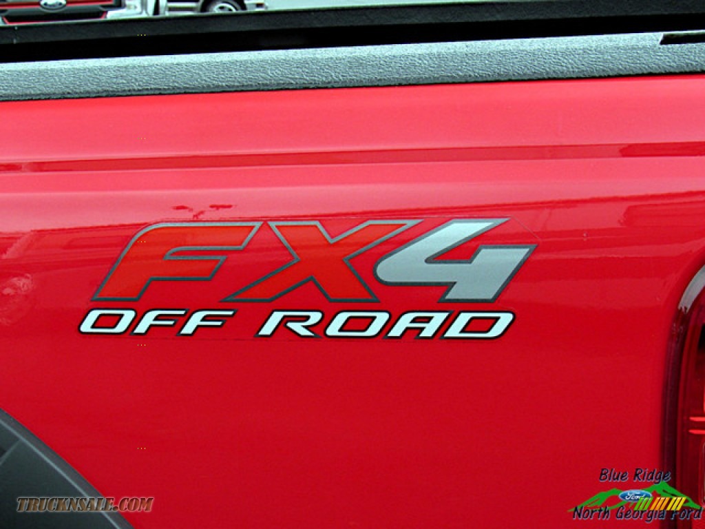 2009 Ranger FX4 Off-Road SuperCab 4x4 - Redfire Metallic / Medium Dark Flint photo #30