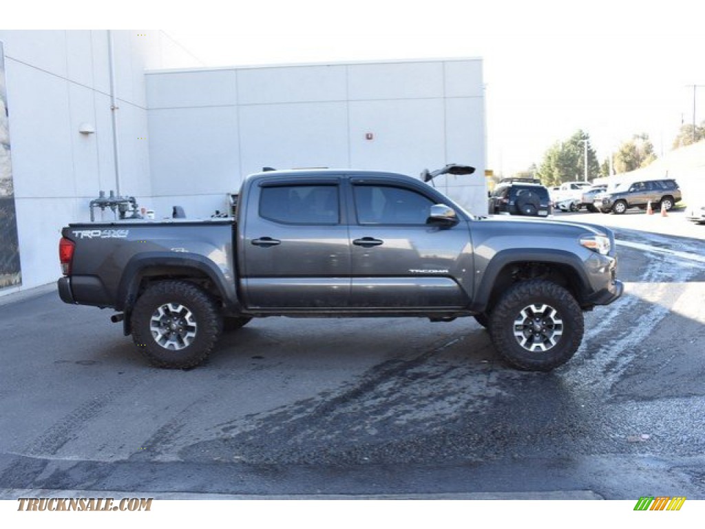 2017 Tacoma TRD Off Road Double Cab 4x4 - Magnetic Gray Metallic / TRD Graphite photo #7