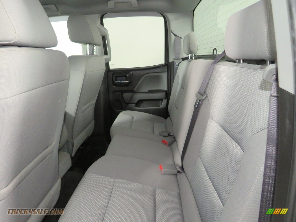 2017 Silverado 1500 Custom Double Cab 4x4 - Summit White / Dark Ash/Jet Black photo #31