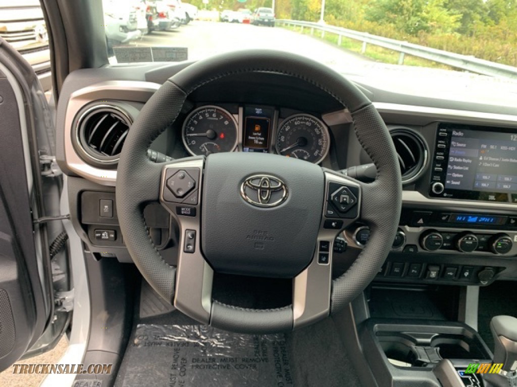 2020 Tacoma Limited Double Cab 4x4 - Cement / Black photo #10