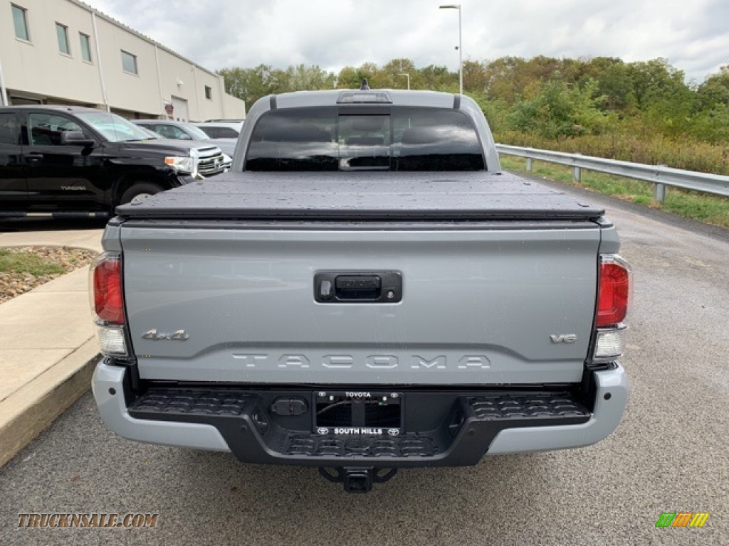 2020 Tacoma Limited Double Cab 4x4 - Cement / Black photo #19