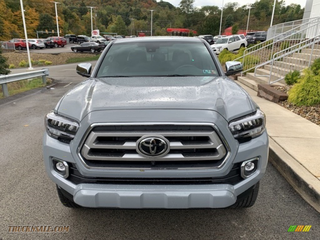 2020 Tacoma Limited Double Cab 4x4 - Cement / Black photo #33