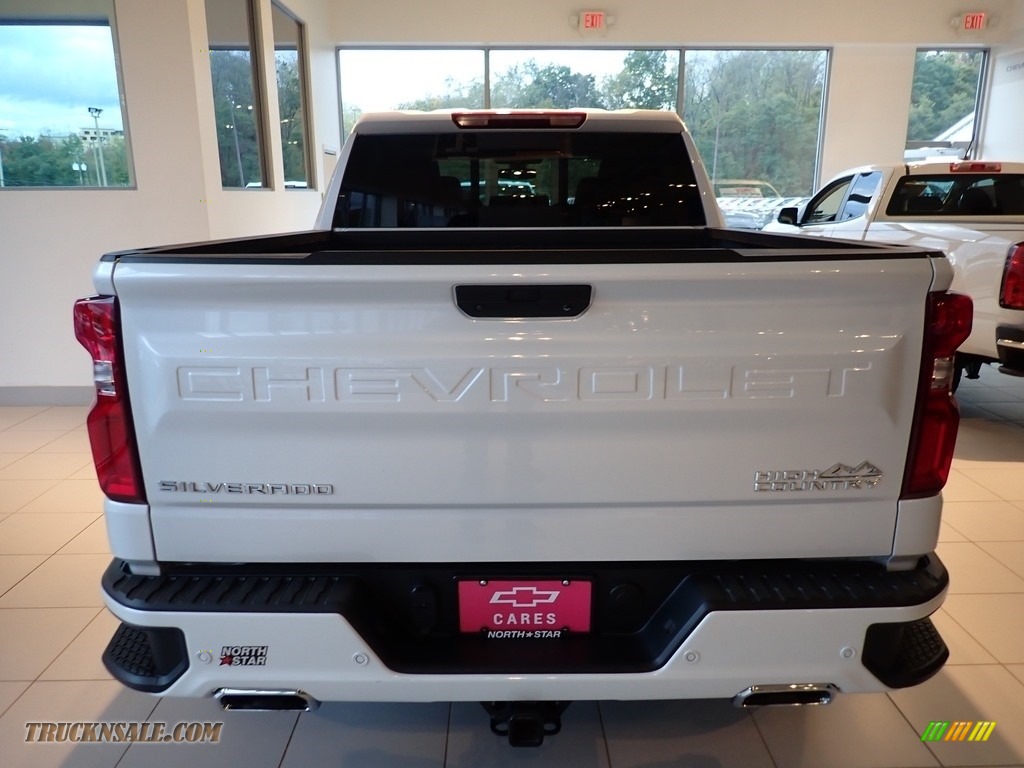 2019 Silverado 1500 High Country Crew Cab 4WD - Iridescent Pearl Tricoat / Jet Black/Umber photo #3