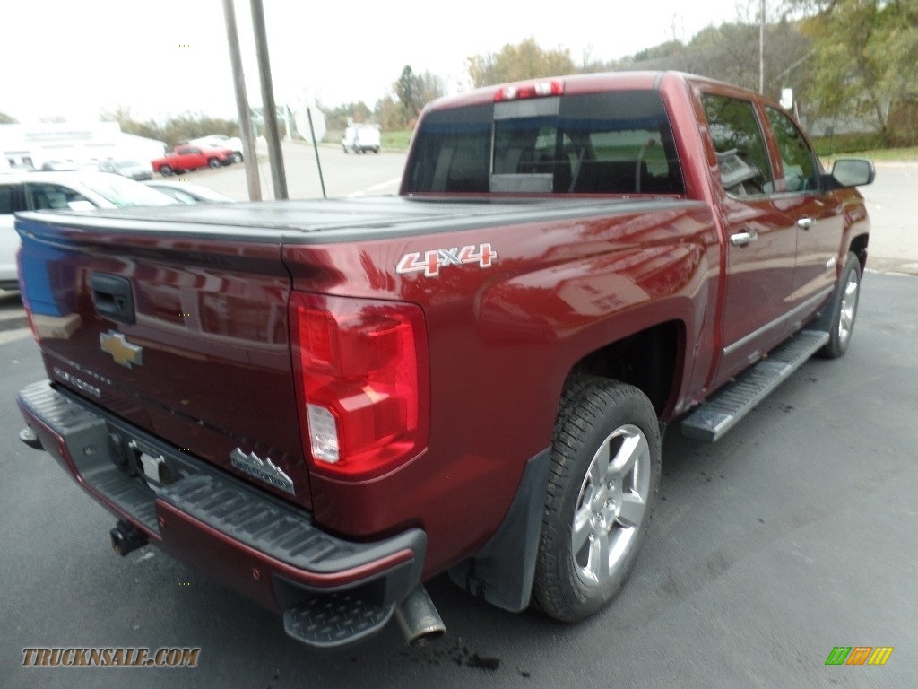 2017 Silverado 1500 High Country Crew Cab 4x4 - Siren Red Tintcoat / High Country Saddle photo #8