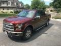 Ford F150 Lariat SuperCrew 4X4 Ruby Red photo #1