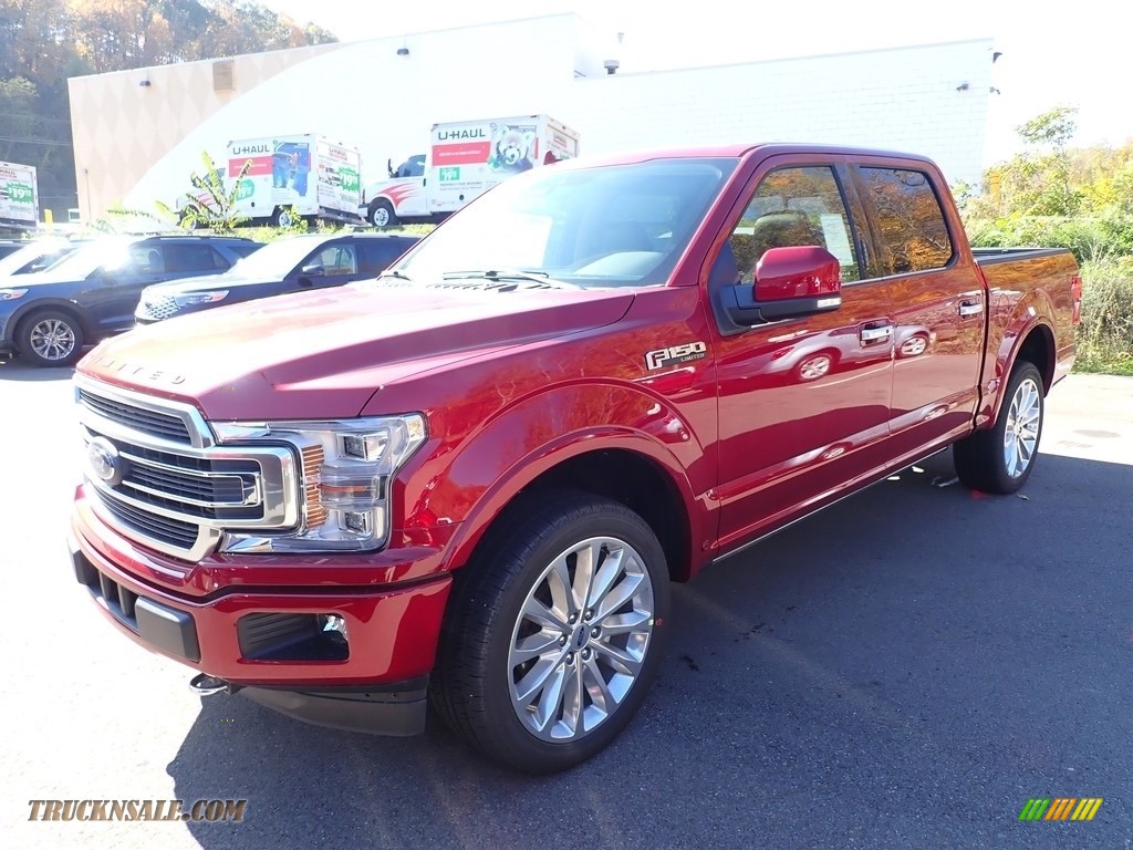 2019 F150 Limited SuperCrew 4x4 - Ruby Red / Limited Camelback photo #5
