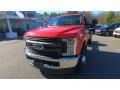 Ford F350 Super Duty XL Regular Cab 4x4 Chassis Race Red photo #8