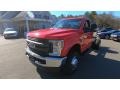 Ford F350 Super Duty XL Regular Cab 4x4 Chassis Race Red photo #9