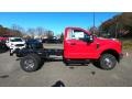 Ford F350 Super Duty XL Regular Cab 4x4 Chassis Race Red photo #25