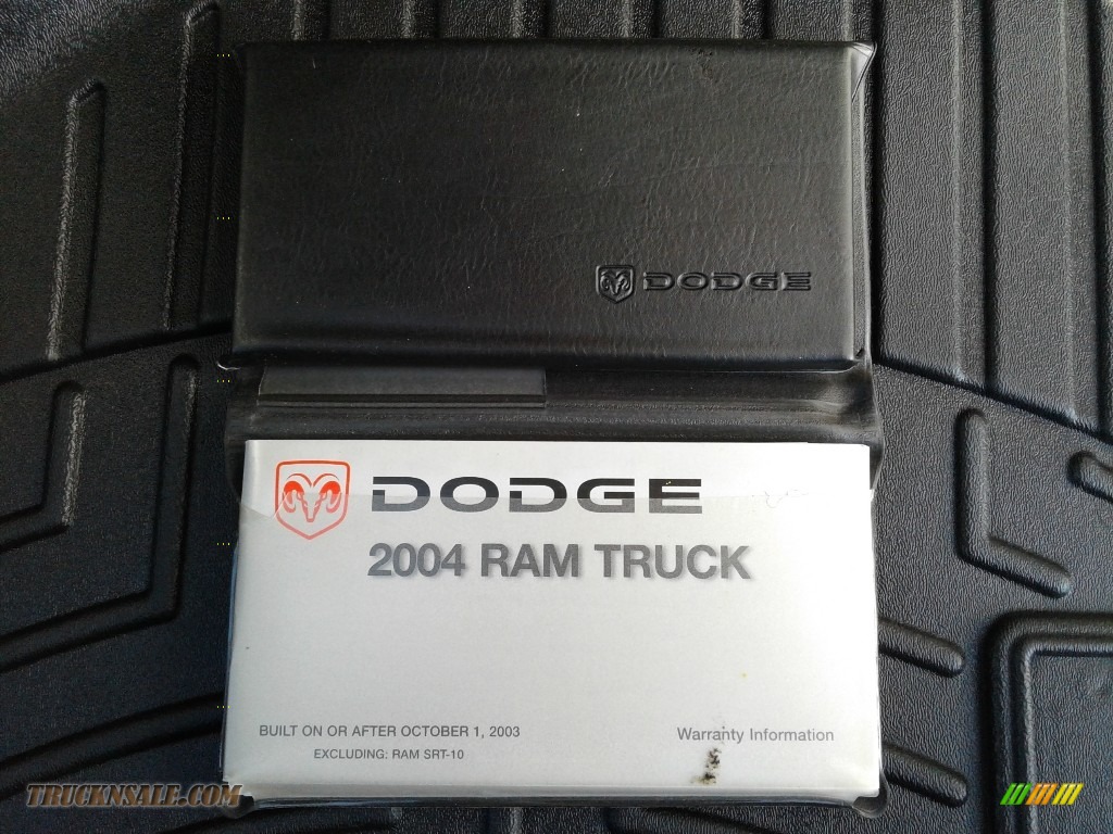 2004 Ram 2500 SLT Quad Cab 4x4 - Graphite Metallic / Dark Slate Gray photo #31
