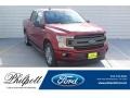 Ford F150 XL SuperCrew Ruby Red photo #1