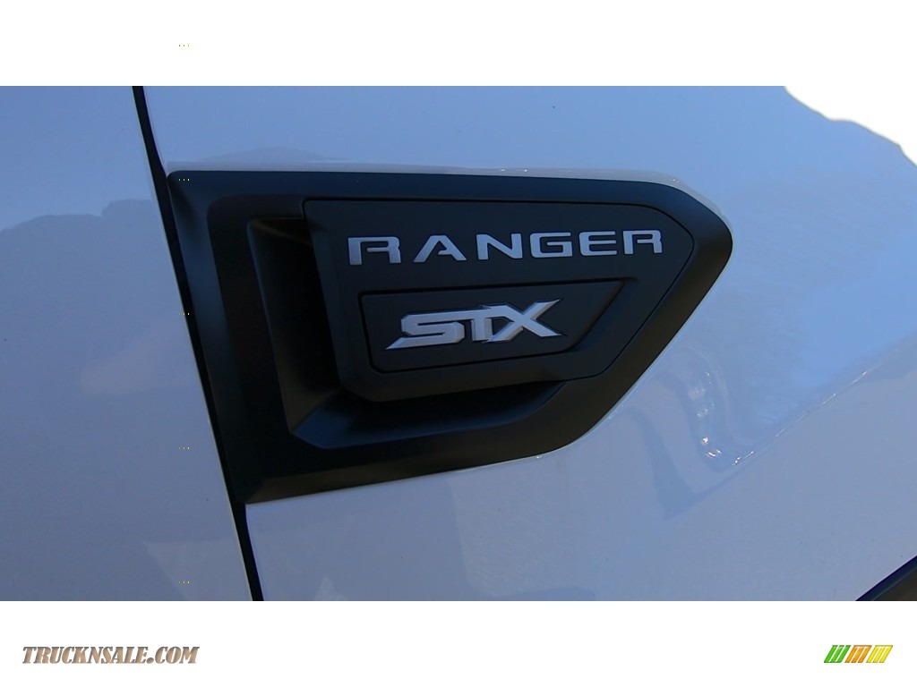2019 Ranger STX SuperCrew 4x4 - Oxford White / Ebony photo #25