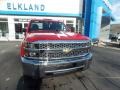 Chevrolet Silverado 2500HD Work Truck Double Cab 4WD Red Hot photo #2