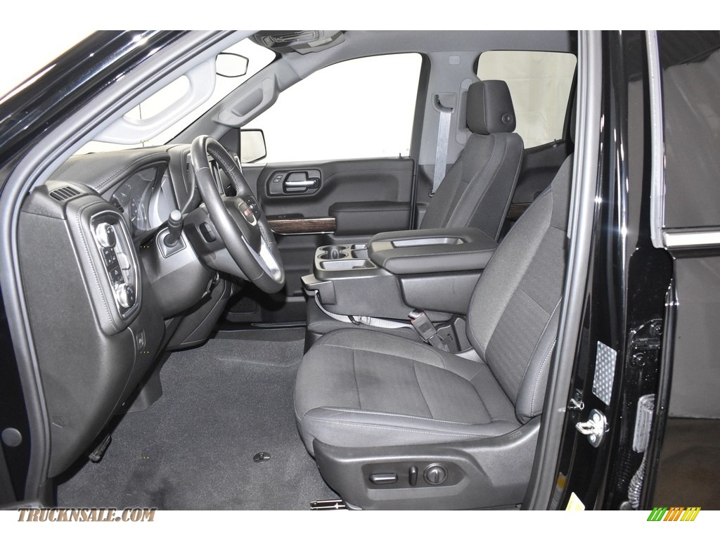 2019 Sierra 1500 SLE Double Cab 4WD - Onyx Black / Jet Black photo #8