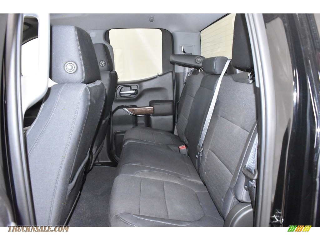 2019 Sierra 1500 SLE Double Cab 4WD - Onyx Black / Jet Black photo #9