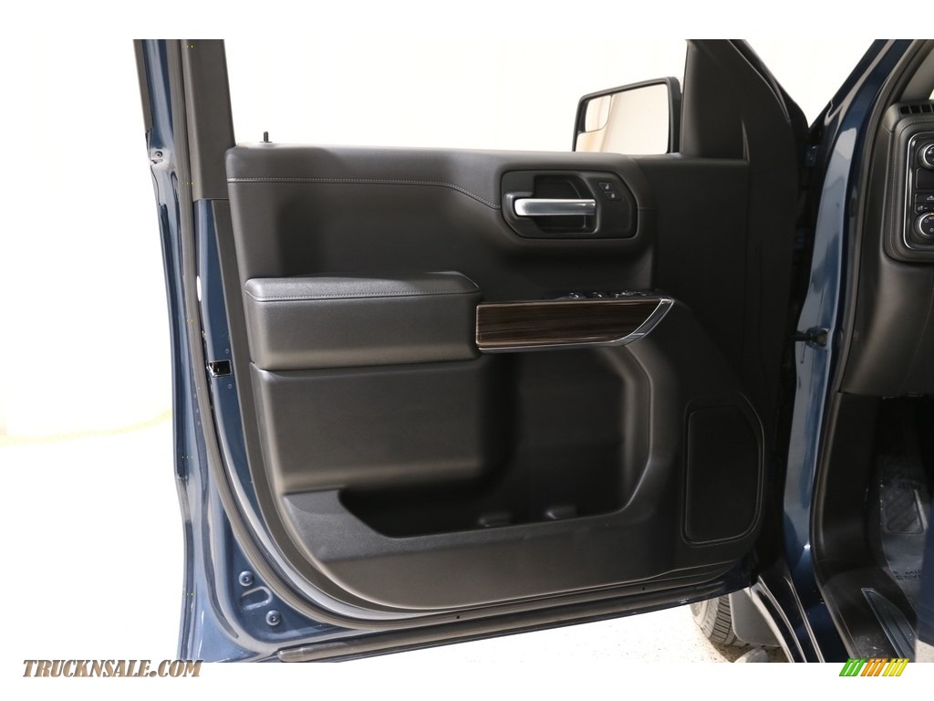 2019 Silverado 1500 LT Double Cab - Northsky Blue Metallic / Jet Black photo #4
