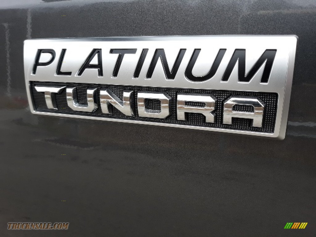 2020 Tundra Platinum CrewMax 4x4 - Magnetic Gray Metallic / Black photo #9