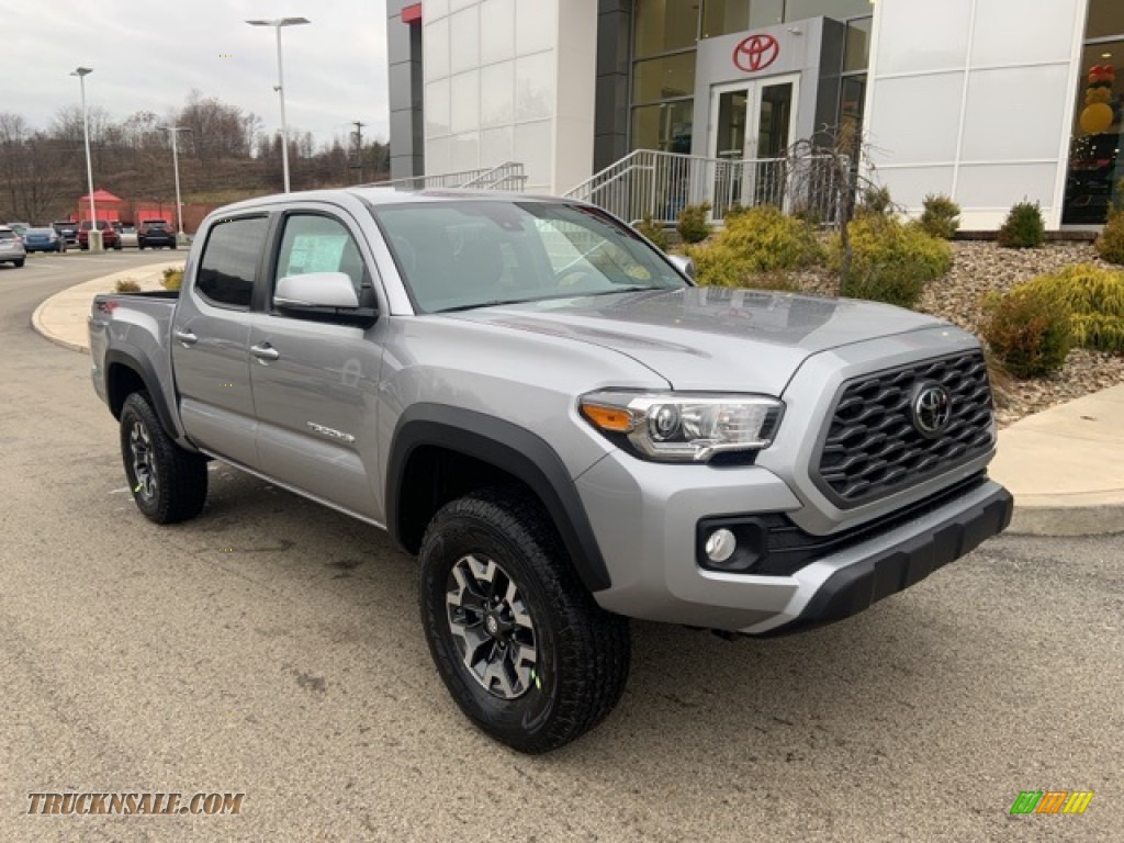 Silver Sky Metallic / TRD Cement/Black Toyota Tacoma TRD Off Road Double Cab 4x4