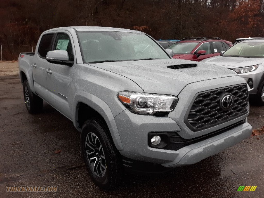 2020 Tacoma TRD Sport Double Cab 4x4 - Cement / Cement photo #1