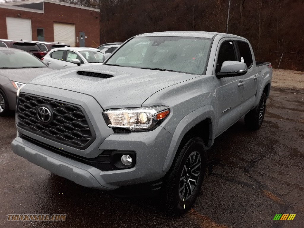 2020 Tacoma TRD Sport Double Cab 4x4 - Cement / Cement photo #11