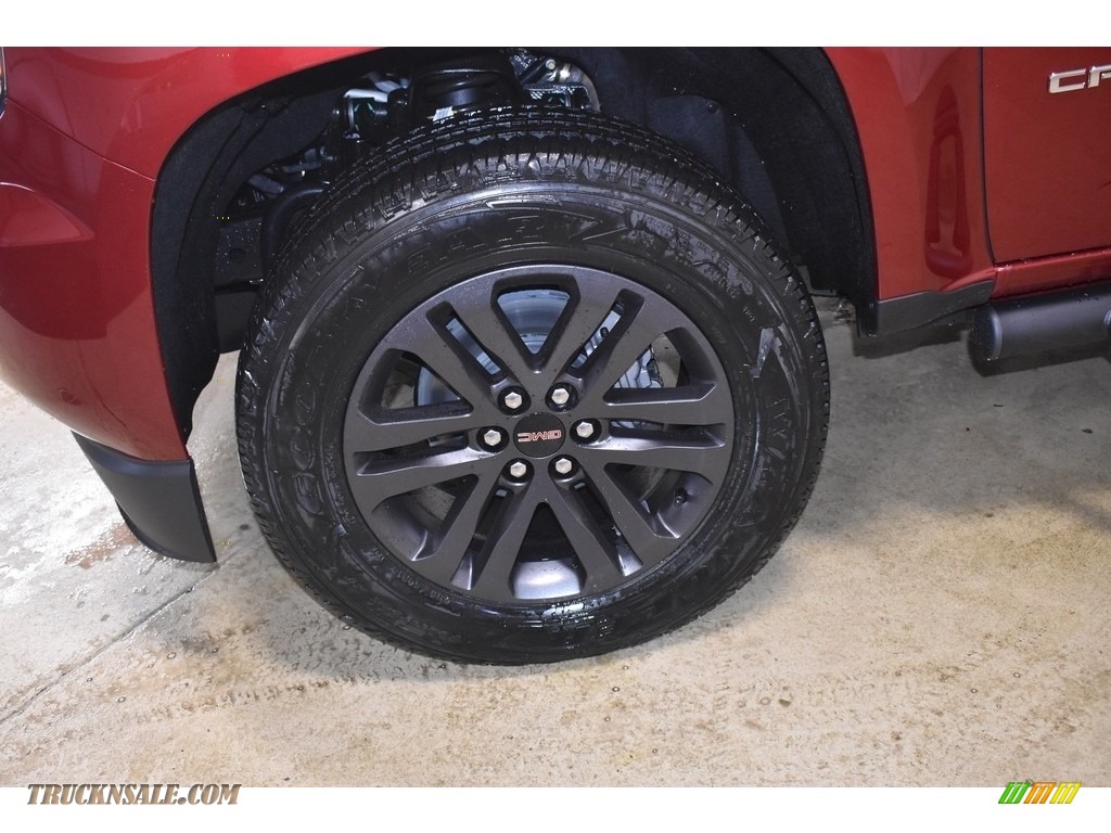2020 Canyon SLE Extended Cab 4WD - Red Quartz Tintcoat / Jet Black photo #10