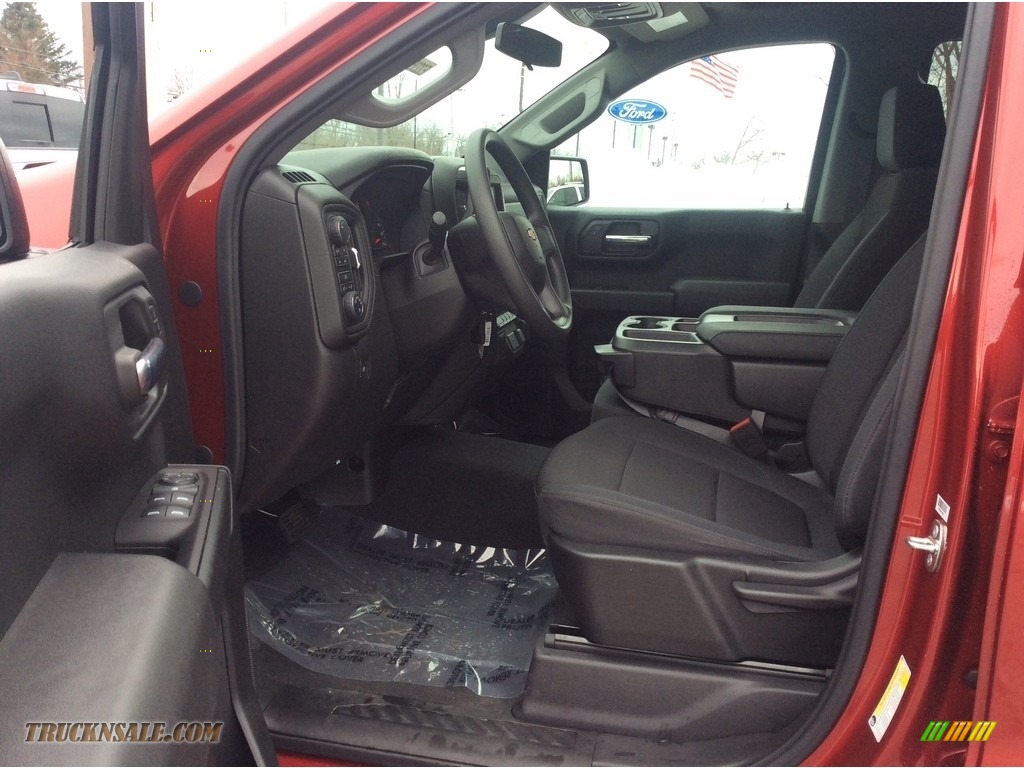 2020 Silverado 1500 Custom Crew Cab 4x4 - Cajun Red Tintcoat / Jet Black photo #12