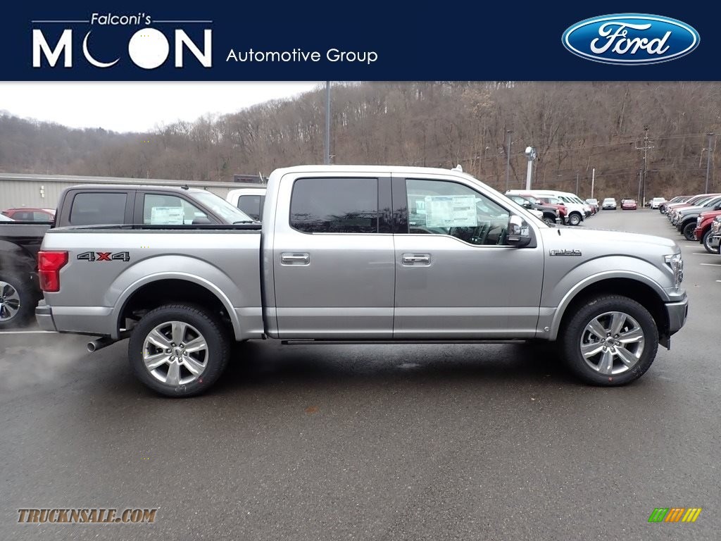 2020 Ford F150 Platinum SuperCrew 4x4 in Iconic Silver - A69756 | Truck