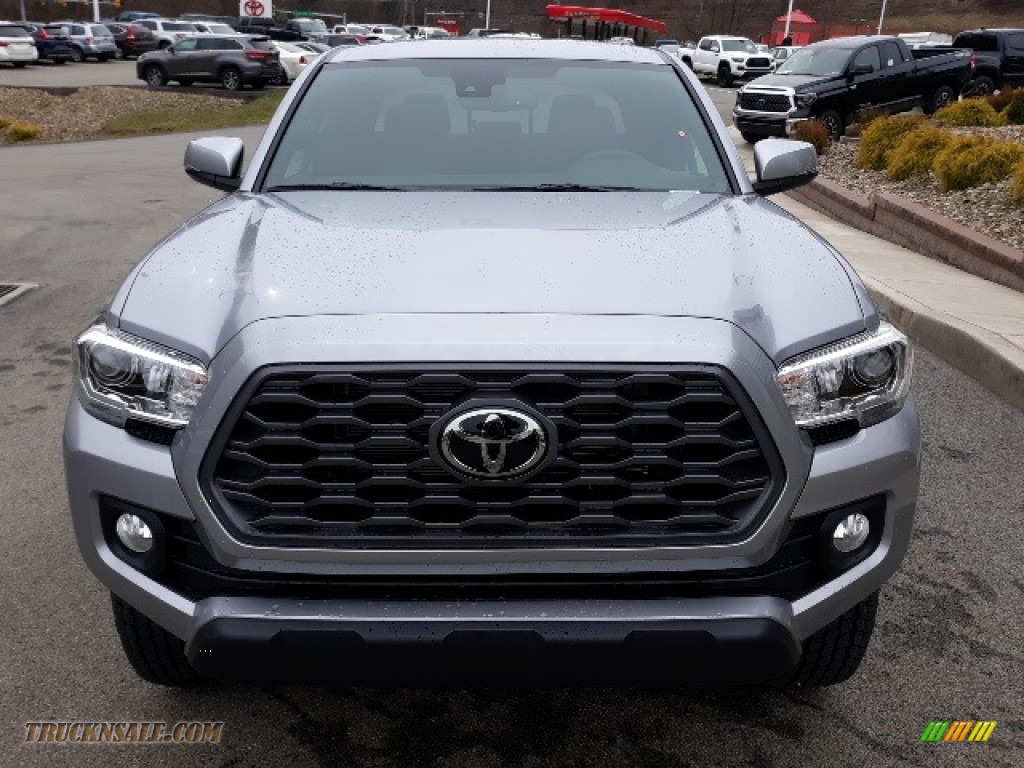 2020 Tacoma TRD Off Road Double Cab 4x4 - Silver Sky Metallic / TRD Cement/Black photo #23
